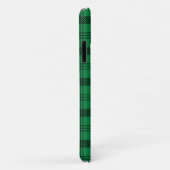 Coques Case-Mate iPhone Places douillettes vertes et noires (Dos/Droite)