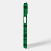 Coques Case-Mate iPhone Places douillettes vertes et noires (Verso / Droite)