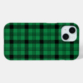 Coques Case-Mate iPhone Places douillettes vertes et noires (Verso (horizontal))