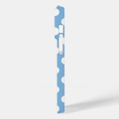 Coques Case-Mate iPhone Placid Blue Big Pois iPhone couverture (Verso / Gauche)