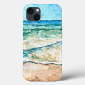 Coques Case-Mate iPhone Plage Abstraite (Verso)