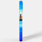 Coques Case-Mate iPhone Plage Abstraite tropicale Océan coloré (Verso / Droite)