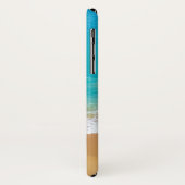 Coques Case-Mate iPhone Plage avec photo d'eau turquoise (Dos/Gauche)