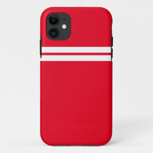 Case-Mate iPhone Case Plage colorée cool Rouge Twin Blanc Racing Grandes