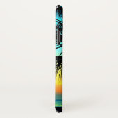 Coques Case-Mate iPhone Plage colorée de Sunset Tropical (Dos/Droite)