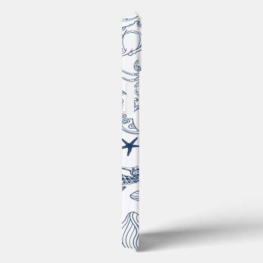 Coques Case-Mate iPhone Plage Côtière Créatures de la mer (Verso / Droite)