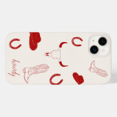 Coques Case-Mate iPhone Plage côtière de Cowgirl (Verso (horizontal))