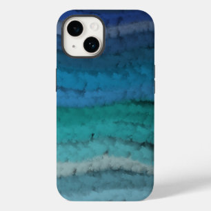 Coque Pour iPhone 14 Plage Côtière Vagues salées sur Noir