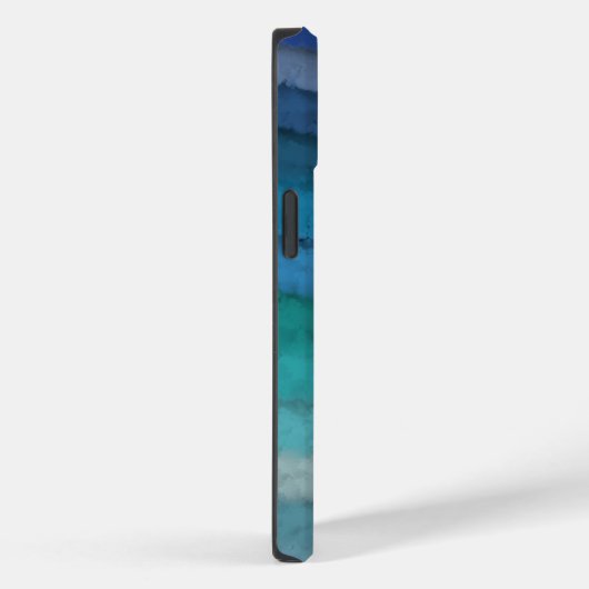 Coques Case-Mate iPhone Plage Côtière Vagues salées sur Noir (Verso / Droite)