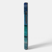 Coques Case-Mate iPhone Plage Côtière Vagues salées sur Noir (Verso / Gauche)