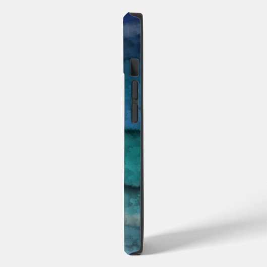 Coques Case-Mate iPhone Plage Côtière Vagues salées sur Noir (Verso / Gauche)