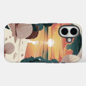 Coques Case-Mate iPhone Plage Coucher de Soleil aux Coquillages (Verso (horizontal))