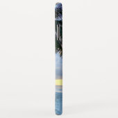 Coques Case-Mate iPhone Plage Coucher de soleil océan sable palmier Maldiv (Dos/Droite)