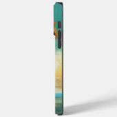 Coques Case-Mate iPhone Plage d'Airedale Surf Painting (Verso / Gauche)