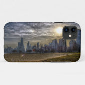 Coques Case-Mate iPhone Plage de Chicago (Dos (Horizontal))