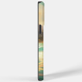 Coques Case-Mate iPhone Plage de Chow Chow Surf Painting (Verso / Droite)