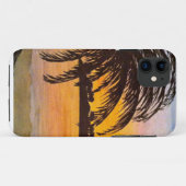 Coques Case-Mate iPhone plage de coucher du soleil (Dos (Horizontal))