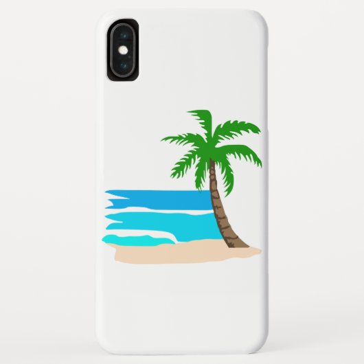 Coques Case-Mate iPhone Plage de Palm Tree (Dos)