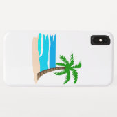 Coques Case-Mate iPhone Plage de Palm Tree (Dos (Horizontal))