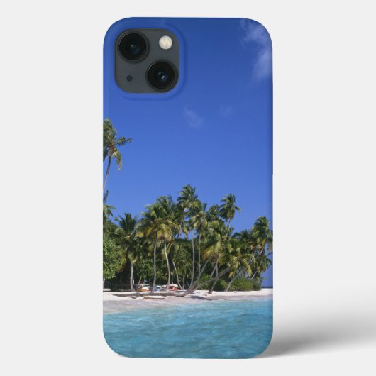 Coques Case-Mate iPhone Plage de palmiers, Maldives (Verso)