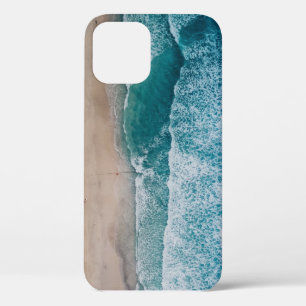 Case-Mate iPhone Case Plage de sable des vagues de l'océan bleu