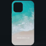 Case-Mate iPhone Case plage de sable tropical océan vagues ensoleillées<br><div class="desc">plage de sable tropical océan soleil vagues design moderne.</div>