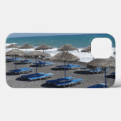 Coques Case-Mate iPhone Plage de Santorin, Grèce (Verso (horizontal))
