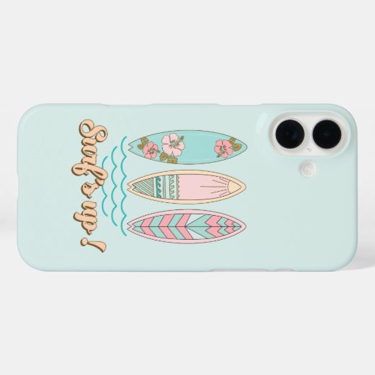 Coques Case-Mate iPhone Plage de surf (Verso (horizontal))