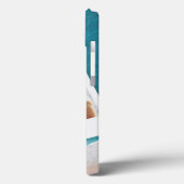 Coques Case-Mate iPhone Plage de texte de script personnalisé (Verso / Gauche)