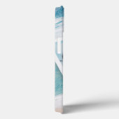 Coques Case-Mate iPhone Plage de texte de script personnalisé (Verso / Droite)