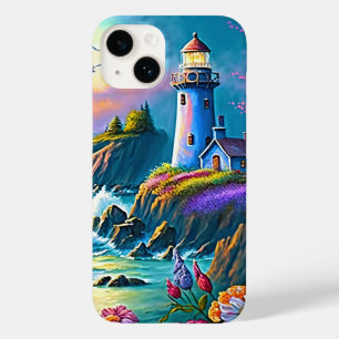 Coque Pour iPhone 14 Plage des amateurs de phares cool
