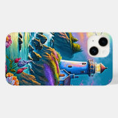Coques Case-Mate iPhone Plage des amateurs de phares cool (Verso (horizontal))