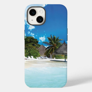 Coque Pour iPhone 14 Plage exotique