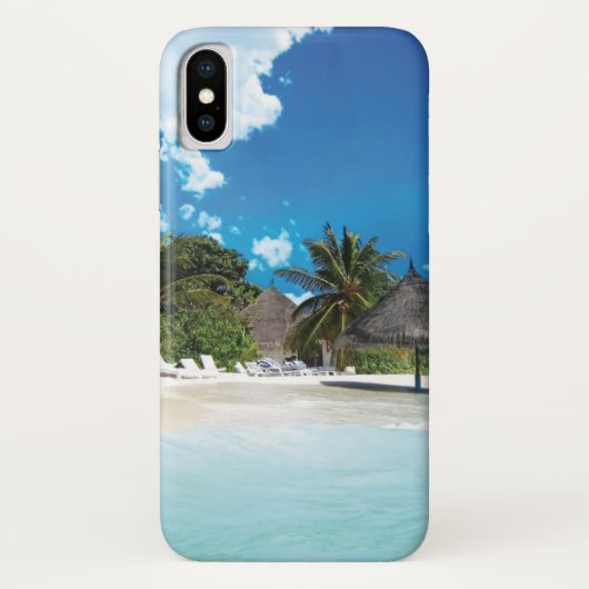 Coques Case-Mate iPhone Plage exotique  (Dos)