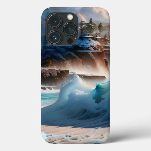 Coques Case-Mate iPhone Plage Front Ocean Waves Paysage 1 (Verso)