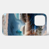 Coques Case-Mate iPhone Plage Front Ocean Waves Paysage 1 (Verso (horizontal))