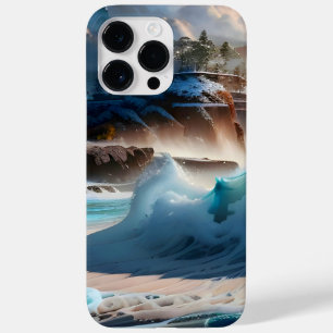 Coque Pour Pour iPhone 14 Pro Max Plage Front Ocean Waves Paysage 1
