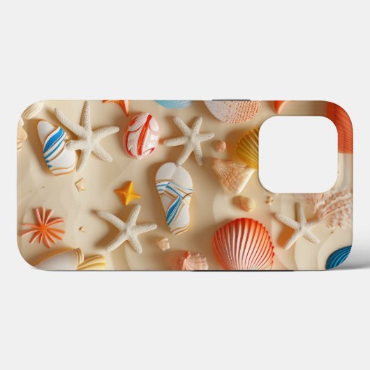 Coques Case-Mate iPhone Plage Merveilles Sea Shell Sand Starfish Océan (Verso (horizontal))
