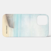 Coques Case-Mate iPhone Plage nautique avec Rowboat & Fishing Net (Verso (horizontal))