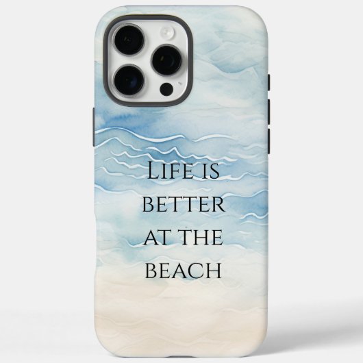 Coques Case-Mate iPhone Plage Océanique Côtière (Verso)