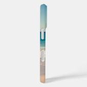 Coques Case-Mate iPhone Plage personnalisée Photo Ocean Blue (Verso / Droite)