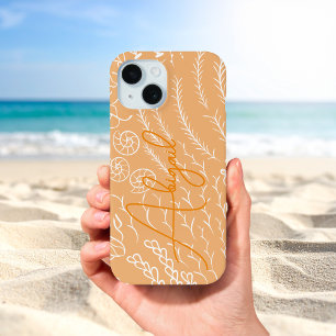 Coque Pour iPhone 15 Plage personnalisée récif corallien océanique