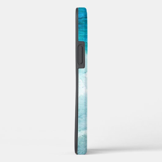 Coques Case-Mate iPhone Plage Retro - Océan bleu Turquoise côtier Aquarell (Verso / Droite)
