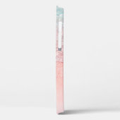 Coques Case-Mate iPhone Plage rose et vague (Verso / Gauche)