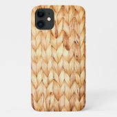 Coques Case-Mate iPhone plage rustique île tropicale tissée (Dos)
