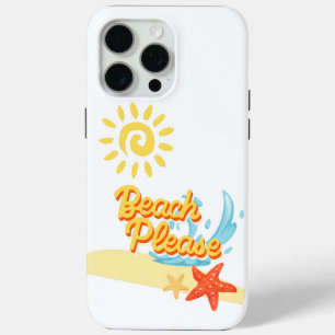 Coque iPhone 15 Pro Max plage s'il vous plaît