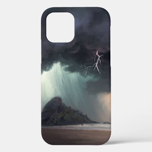 Coques Case-Mate iPhone Plage Stormy (Verso)