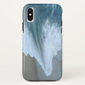 Coques Case-Mate iPhone Plage tropicale à l'eau turquoise, vague et sable (Dos)