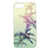 Coques Case-Mate iPhone Plage tropicale adorable, Palms (Dos)
