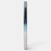 Coques Case-Mate iPhone Plage tropicale adorable, Vagues de sable, Nuages (Dos/Gauche)